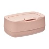 Bewaardoos voor vochtige doekjes - Silk easy wipe pale pink